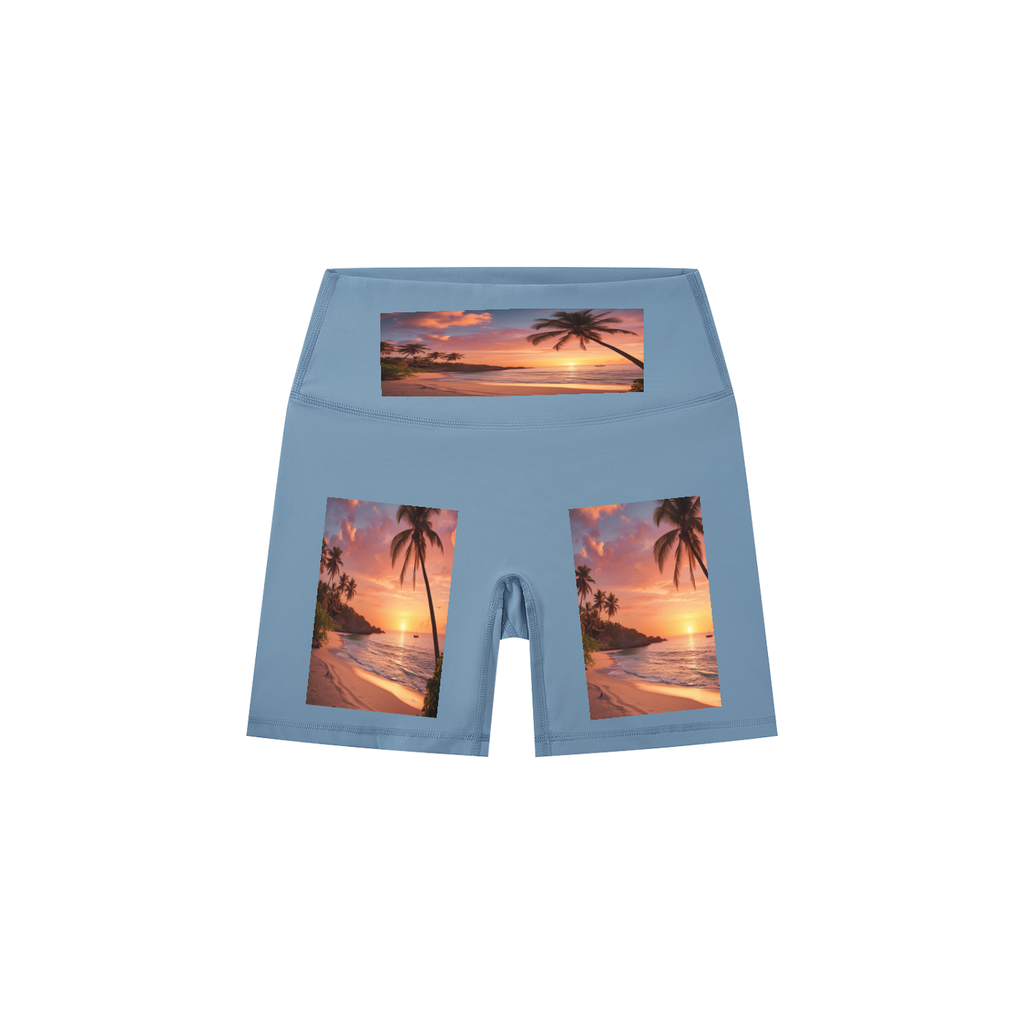 Women's High-Waisted Biker Shorts