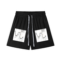 Mesh Drawstring Shorts